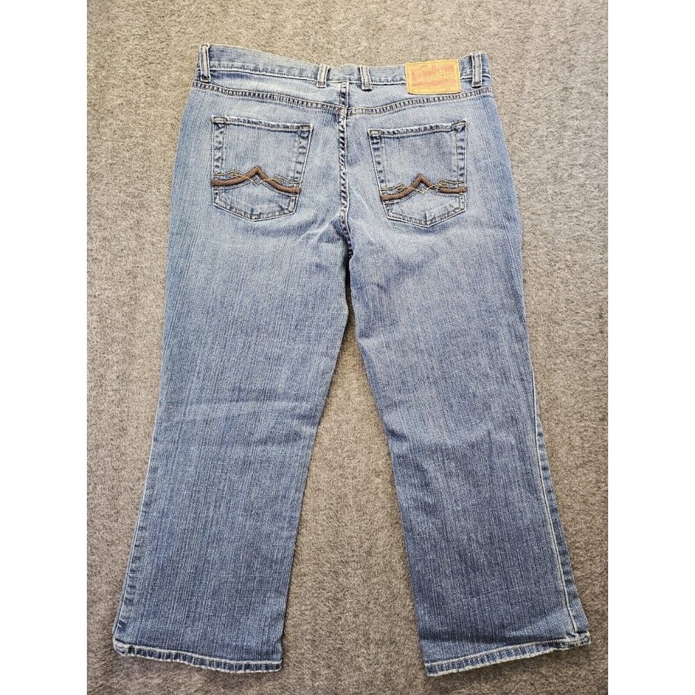 Lucky Brand Light Wash Cropped Jeans